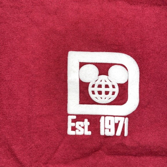 Disney Other - DISNEY SPIRIT JERSEY unisex red Walt Disney World spirit jersey SZ XSmall